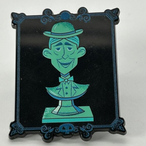 Disney Parks Pin Haunted Mansion Singing Bust Cousin Algernon 2023 Authentic - Picture 1 of 3